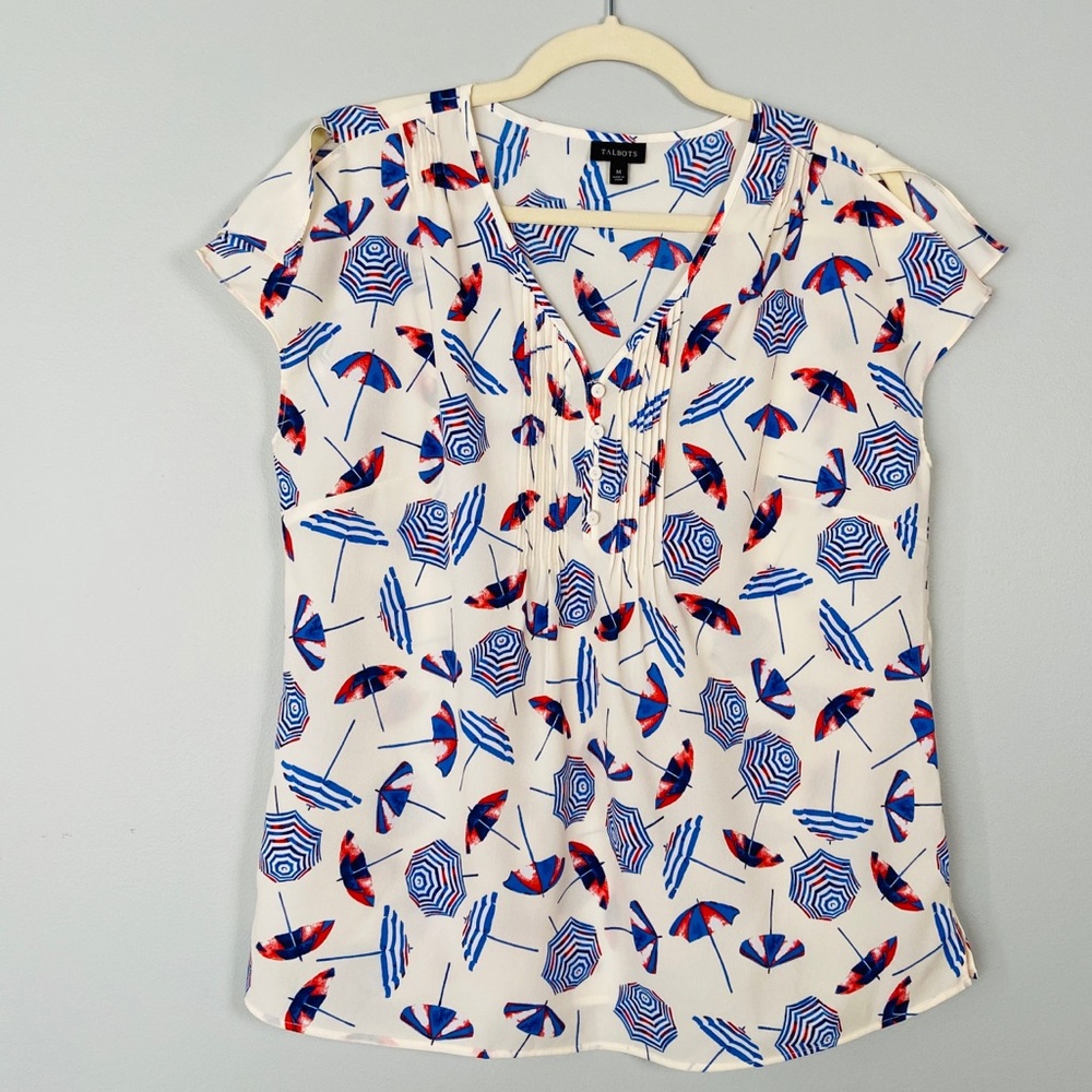 Talbots tops with split sleeves